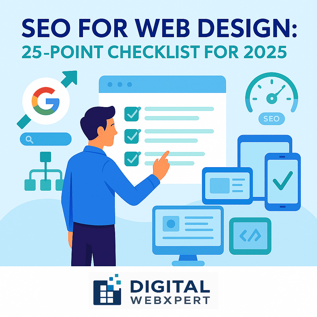 SEO for Web Design: 25-Point Checklist for a High-Ranking Website