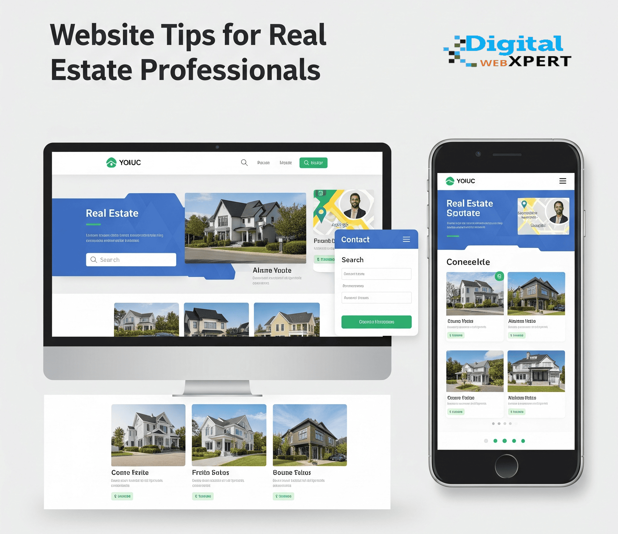 Website Tips for Real Estate Professionals to Generate Leads in 2025