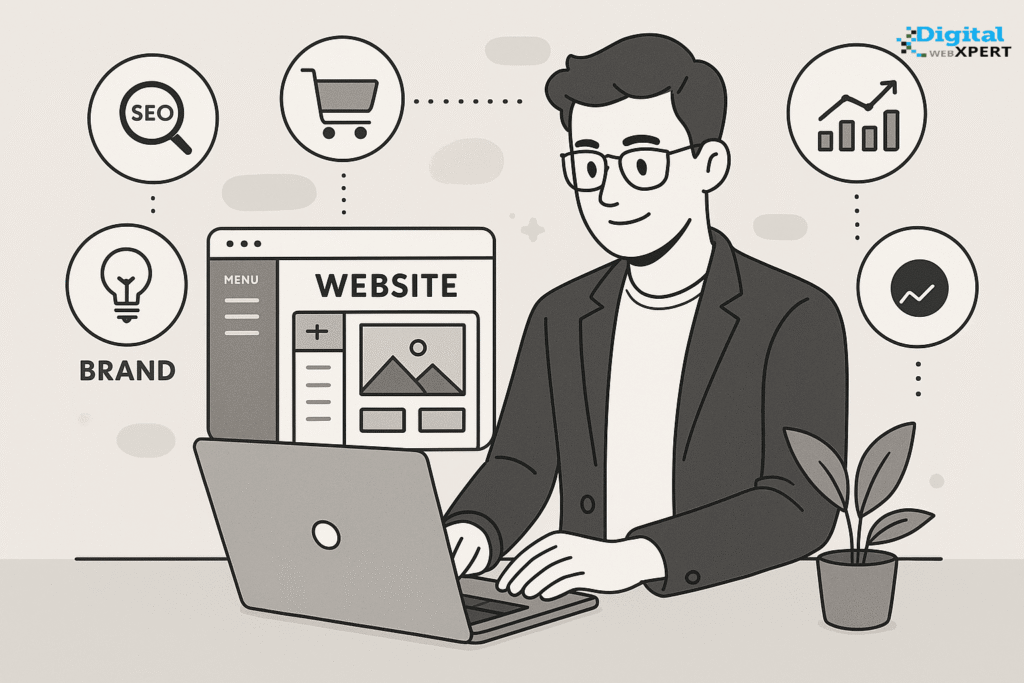 how can I create a website for my business