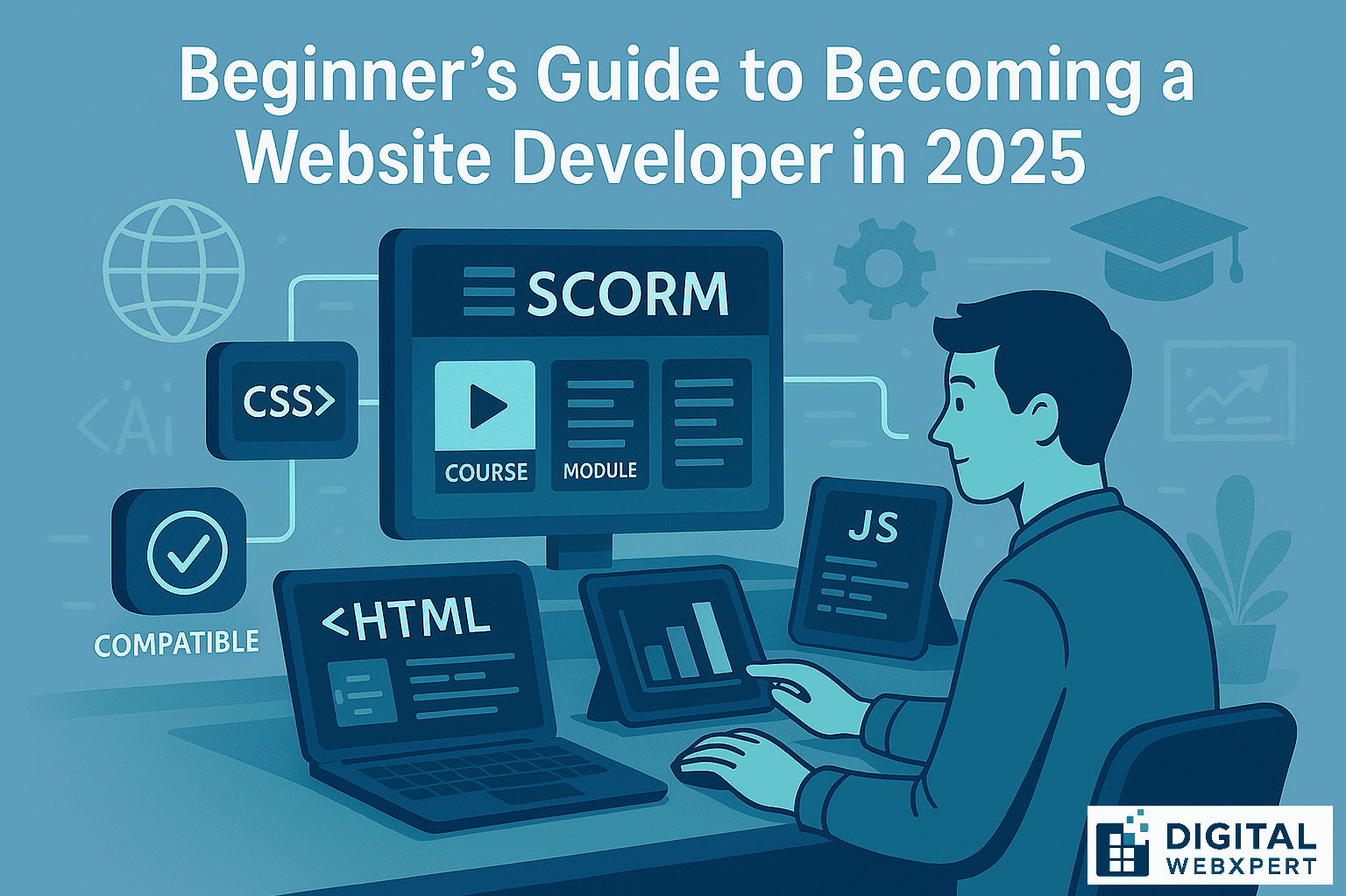 Beginner’s Guide to Becoming a Website Developer in 2025
