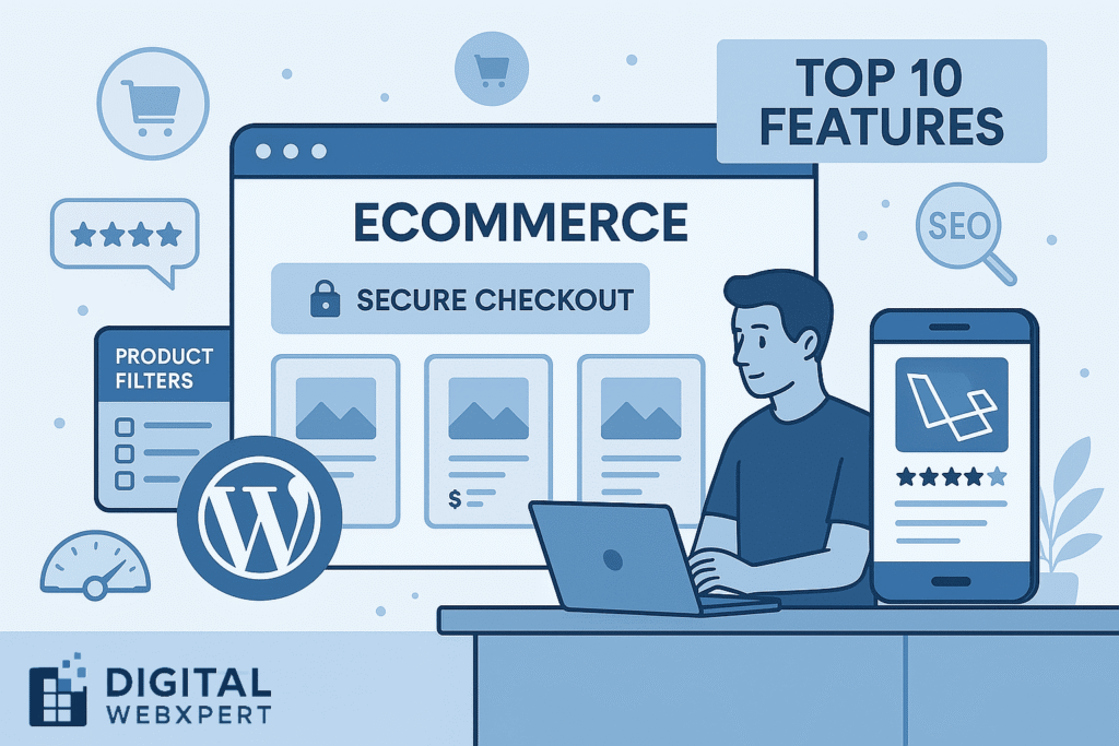 ecommerce website features