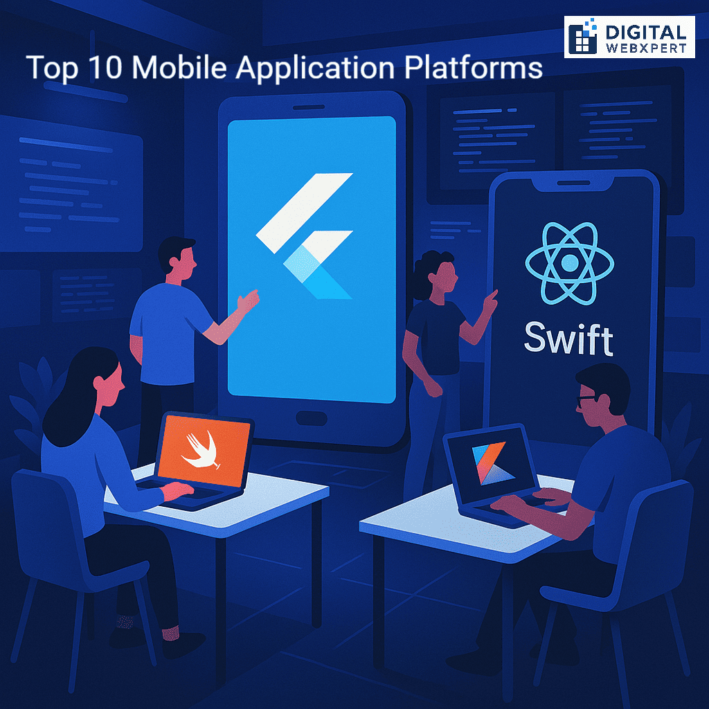 Top mobile application platforms for building Android and iOS apps in 2025