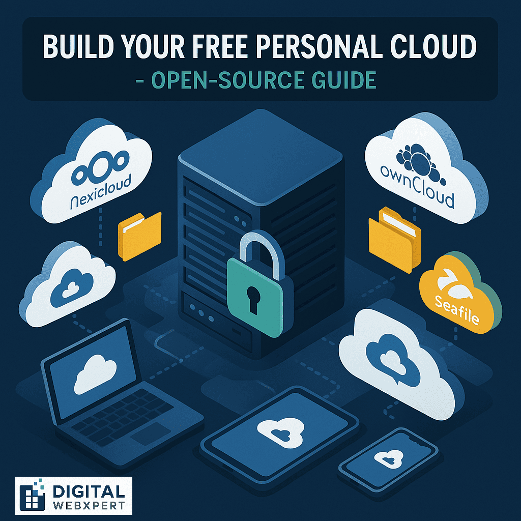 How to Build a Free Personal Cloud Using Open-Source Tools
