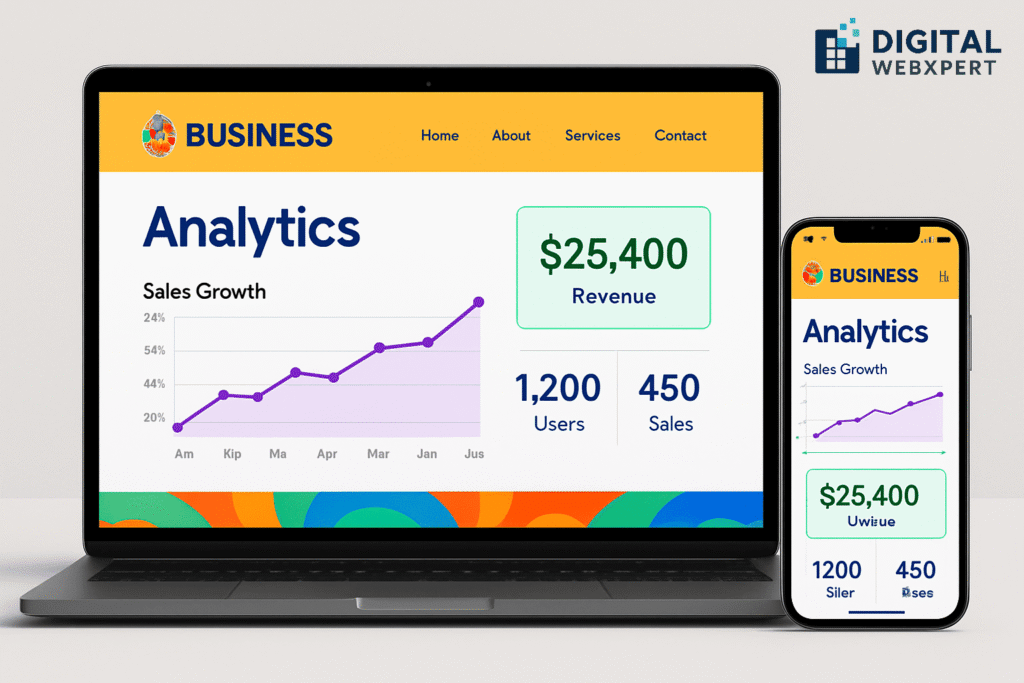 Web Design That Drives Sales – Real Business Case Studies by Digital WebXpert
