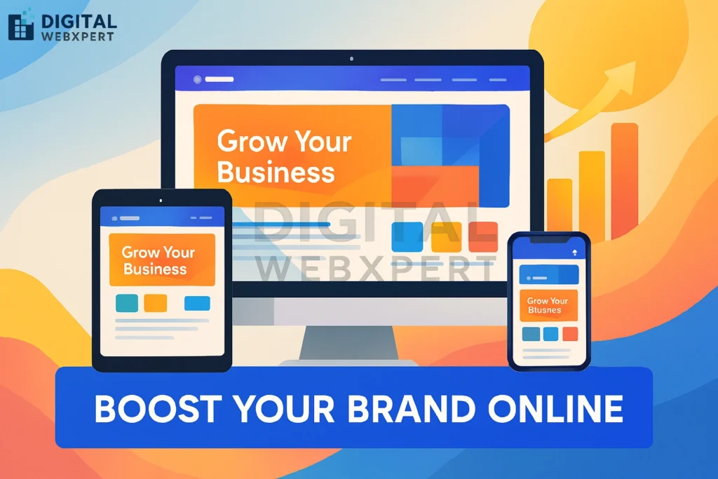 Boost Your Brand Online With a Modern High-Converting Website – Digital WebXpert