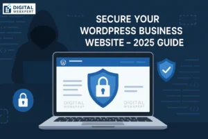 Secure WordPress business website