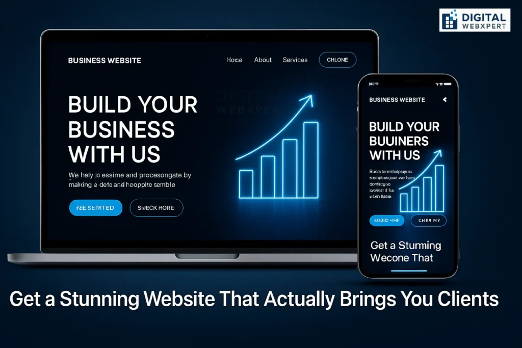 Stunning website that brings clients and increases sales