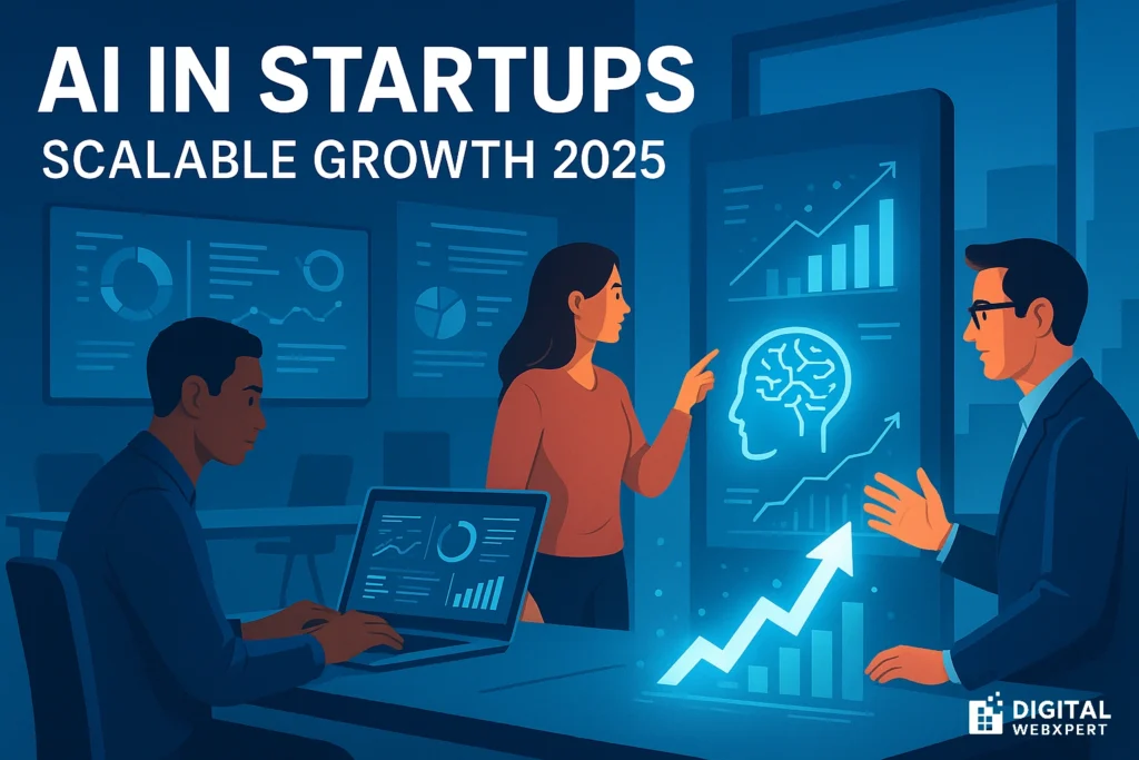 AI in startups scalable growth 2025
