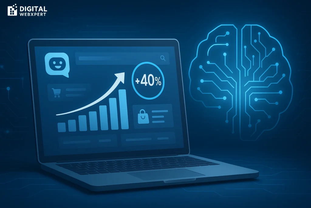 AI Website Case Study: How an Online Store Boosted Sales by 40%