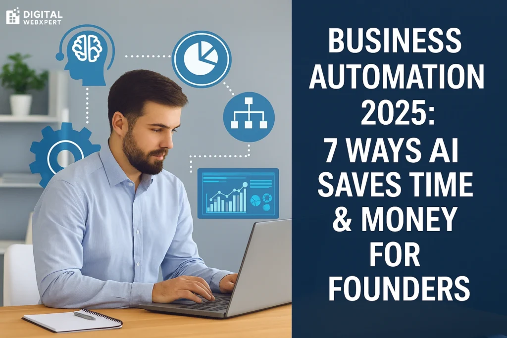 Business automation 2025 AI saves time and money