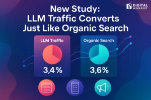 LLM Traffic vs Organic Search Conversion Rates — Web Design, App Development, Digital Marketing Insights