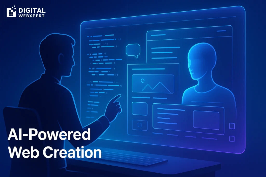 zero-code websites – AI-powered natural language web design – Digital WebXpert
