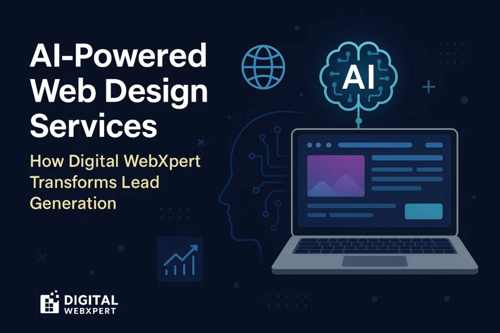 AI-powered web design services by Digital WebXpert