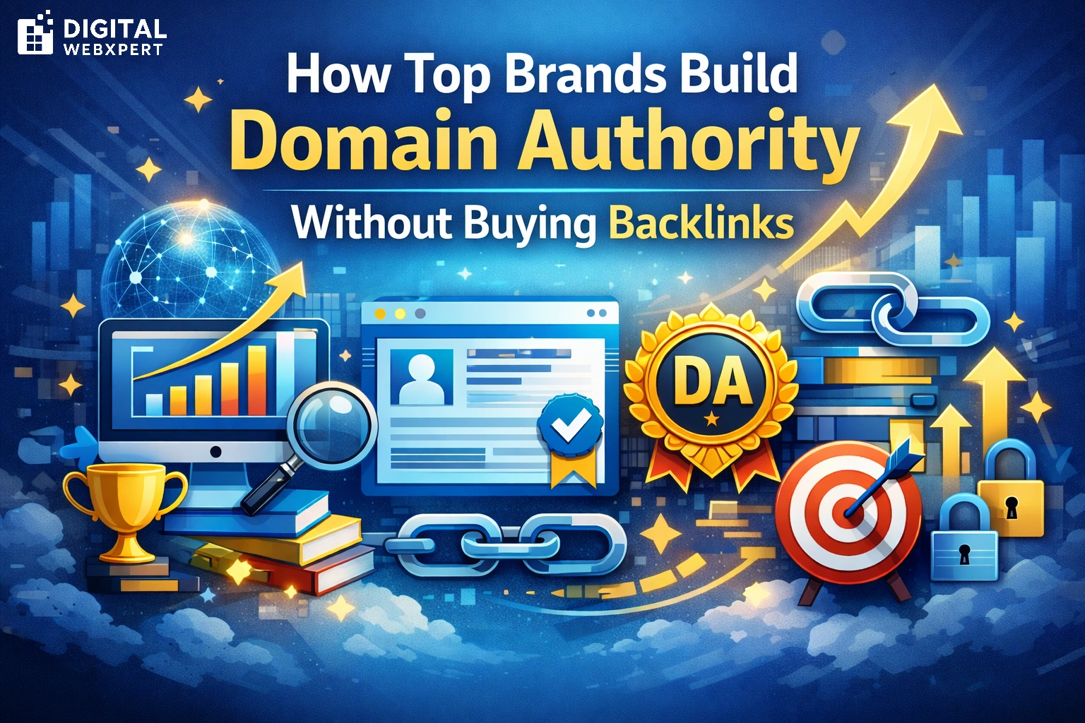 Build domain authority without buying backlinks using brand trust, content authority, and white-hat SEO strategies